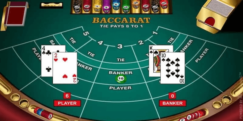 Cách thực hiện Chơi Baccarat