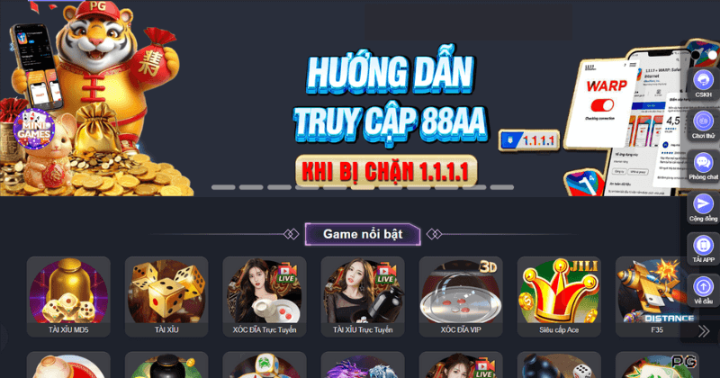 Hướng dẫn truy cập khi link AA88 khi bị chặn